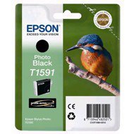 Tusz  Epson T1591 do Stylus Photo  R2000 | 17ml |  photo  black