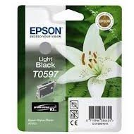 Tusz  Epson T0597  do Stylus Photo  R2400 | 13ml I   light black