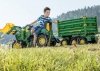 Rolly Toys rollyMulti Trailer -  Przyczepa Wywrotka Rolly Multi John Deere 3 osiowa