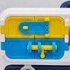 WOOPIE BABY Tablica Manipulacyjna Kuchnia Zegar z Efektami Dźwiękowymi i Świetlnymi Montessori