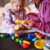 WOOPIE Figurki Montessori Zestaw Edukacyjny Jednorożce do Składania Dopasuj Literki 13 el.
