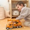 WOOPIE Interaktywny Dźwig z Ruchomym Hakiem Ciężarówka 1:14