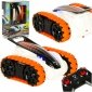 Samochód zdalnie sterowany pojazd gąsiennicowy RC REVOLT TG1006 High-Performance Track Racer 2.4GHz LED Off-Road Zasięg do 40m czerwony 