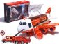 Transporter samolot + 3 auta straż pożarna 