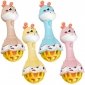 WOOPIE BABY Grzechotka Żyrafka Sensoryczna Gryzak z Muzyką Montessori 1 szt. 