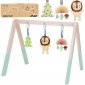 TOOKY TOY Baby Gym Stojak Edukacyjny Gimnastyczny 3 Zawieszki 
