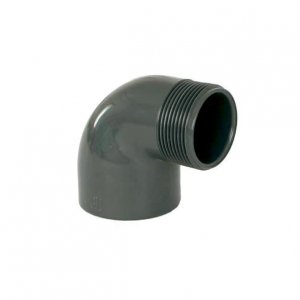 Kolano 90° KW 63mm x GZ 2