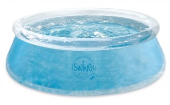 Basen rozporowy 244 x 76 cm Transparentny SWING