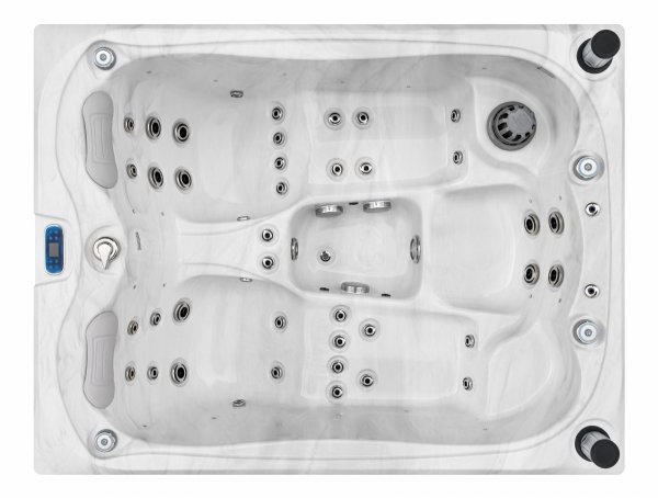 Canadian Spa - Emerald White marble