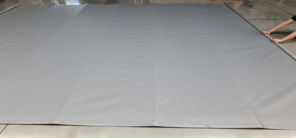 Przykrycie bezpieczne - Model Extra Top - owalny - do basenu 9 x 5m