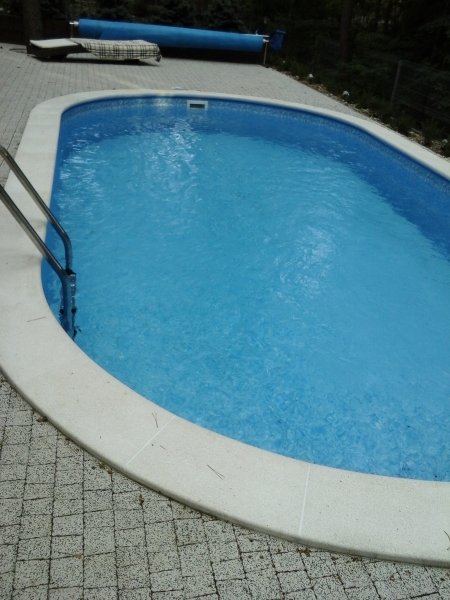 Kamień brzegowy Hobby Pool BWT - piaskowy do basenu owalnego 5,25 x 3,2 m