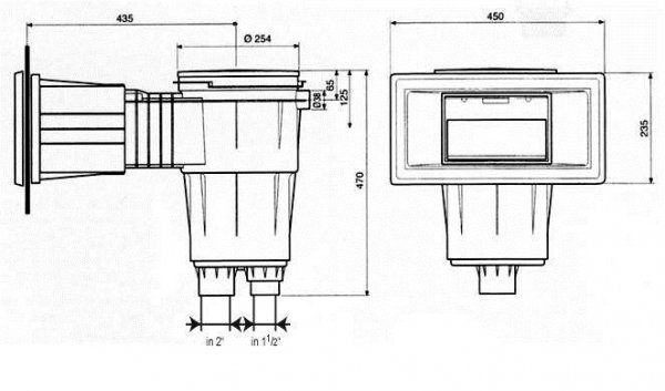 SKIMMER ASTRALPOOL 11311CL144