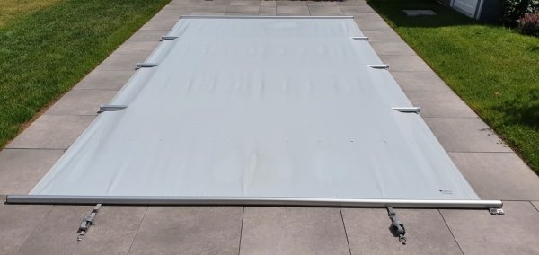 Przykrycie bezpieczne - model standard - prostokątny - do basenu 8x4 m
