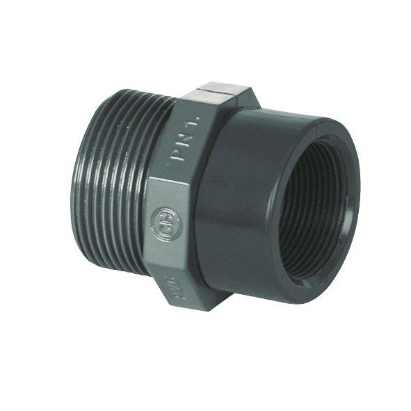 Złączka PCV - Redukcja 1/2&quot; zew. x 1/2&quot; wew.