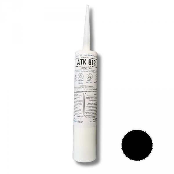 Klej polimerowy ATK 812 czarny