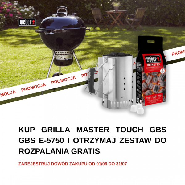 Grill węglowy Master Touch GBS E-5750 - 14701004 Weber