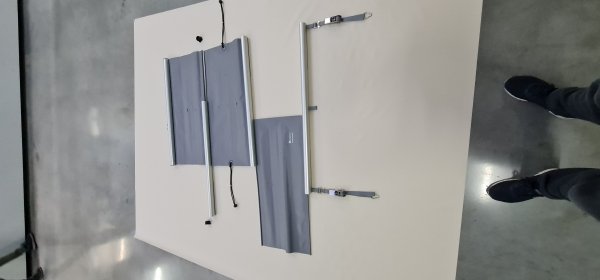Przykrycie bezpieczne - model Segment - owalny - do basenu 10 x 4,16 m