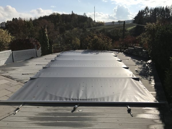 Przykrycie bezpieczne - model Standard - prostokątny - do basenu 10x4m