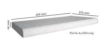 Kamień brzegowy Hobby Pool BWT - piaskowy do basenu owalnego 11 x 5 m