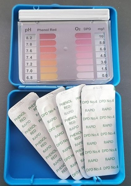 Tester na bezchlorową chemię O2