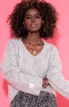Oversizowy sweter alpaka F1395