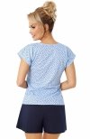 Donna Star Short piżama damska tył