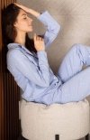 Momenti Claudia Blue piżama damska