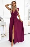 Numoco 509-3 elegancka długa suknia wiązana na wiele sposobów 