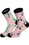 Milena 0200 Panda skarpety damskie róż