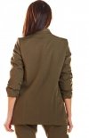 Elegancki żakiet khaki A267 tył