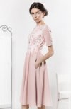 Kasia Miciak design pudrowa sukienka