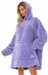 L&L 2466 dł/r oversizowa bluza z kapturem
