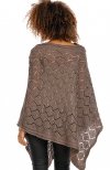 PeekaBoo 30012 poncho mocca tył