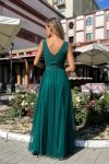 Elegancka sukienka szyfonowa maxi  248-13-4