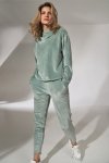 Figl M745 miętowa bluza damska  
