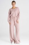 Figl M986 różowy dres damski 