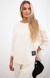 Komplet Punto Milano Winter bluza i spodnie jasny beż-2