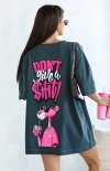 Oversizowy t-shirt Pantera Drink tył