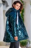 Pikowana kurtka oversize Awama holo A385 tył