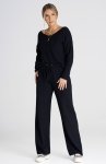 Figl M986 czarny dres damski 