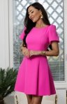 Elizabeth Chanel mini sukienka fuksja