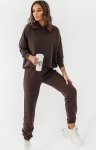 Ivon Morelli joggery damskie brązowe