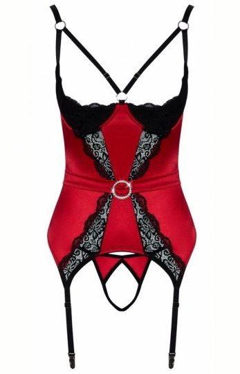 Redlish seksowny gorset i stringi