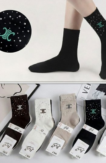 WiK N&T 3560 wz.82 Cyrkonie skarpety damskie 