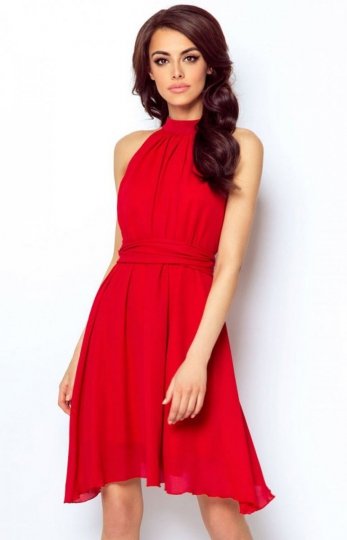 Ivon Livia sukienka czerwona