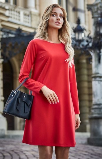 Style S137 sukienka czerwona