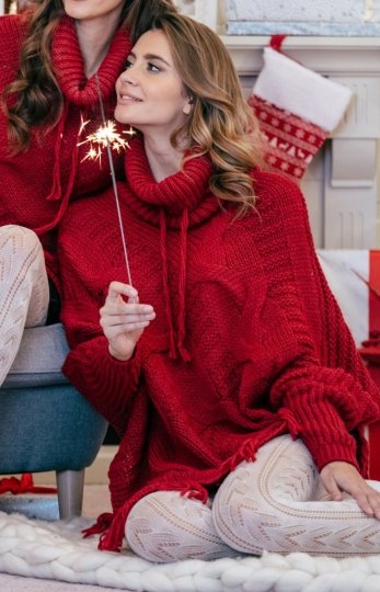 Fobya F601 poncho czerwone