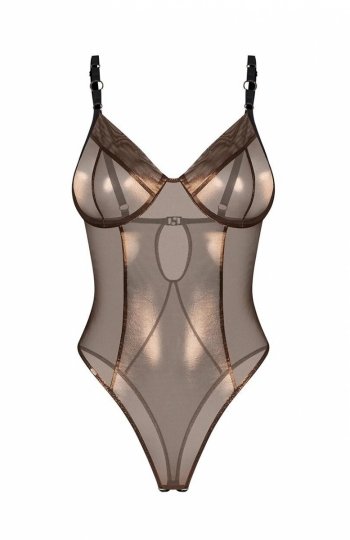 *Obsessive Soranna Crotchless Teddy body damskie 