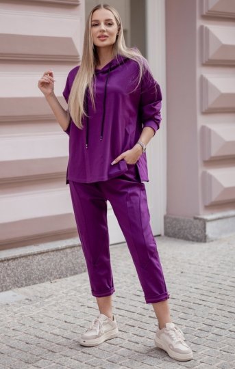 Komplet Punto Milano Winter bluza z kapturem i spodnie