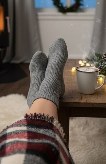 WiK Soxlandia 076 Angora 752 skarpety damskie 